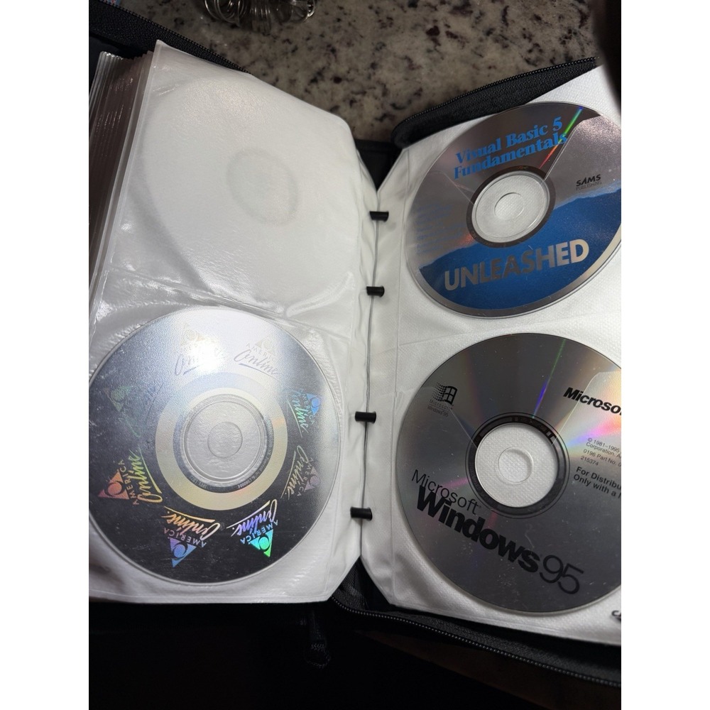 Vintage Microsoft Developer CD Lot Visual Basic C++ Oracle NT SQL 90s - Picture 16 of 16